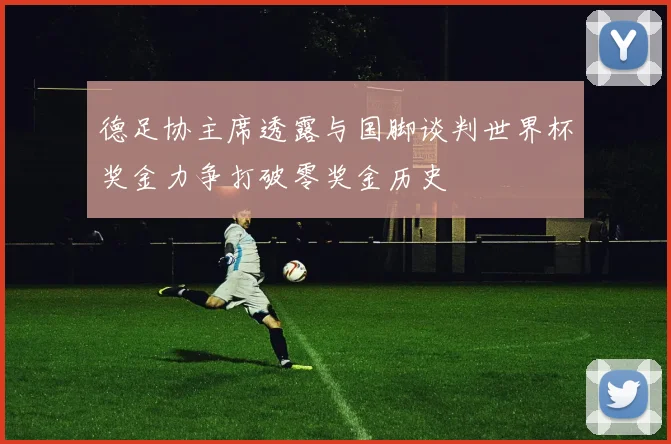 德足协主席透露与国脚谈判世界杯奖金力争打破零奖金历史
